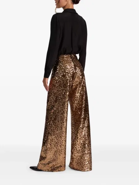 Pantaloni Alice + Olivia auriu