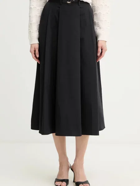 Morgan fustă midi evazați JOKER.F negru