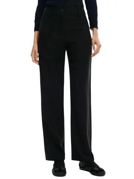 Pantaloni Desigual negru