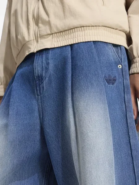 Geacă Adidas cu dungi alergare maro
