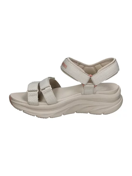 Sandále Skechers sivá