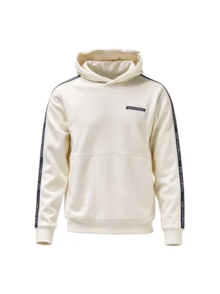Bluza z kapturem Emporio Armani Ea7 z kapturem beżowa