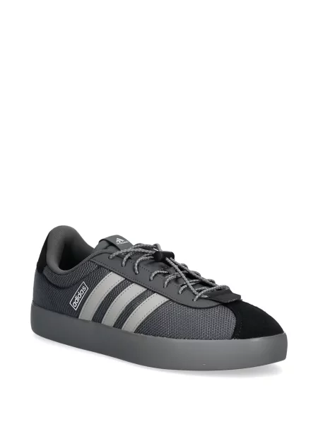 Τρέξιμο παντελόνι Adidas από διχτυωτό slip-on μαύρο
