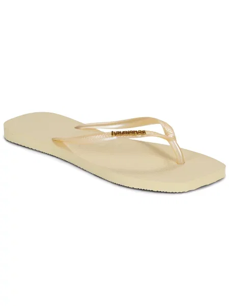 Japonke Havaianas z avtogramom bež