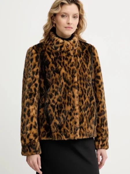 Guess kurtka LUNA przejściowa brązowy