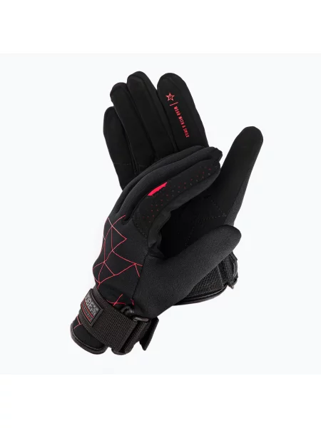 Wakeboardové rukavice JOBE Stream černo-červené černé