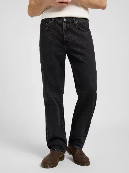 Прямі джинси Lee чорний