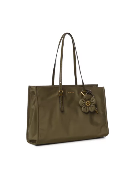 Shopperka Michael Kors skórzana brązowa