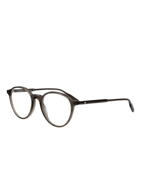 Ochelari de soare rotunzi Montblanc maro