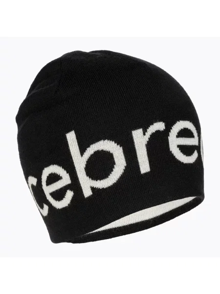 Czapka zimowa icebreaker Merino Icebreaker Beanie black/ecru hthr czarna