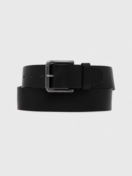 BOSS de piele barbati negru