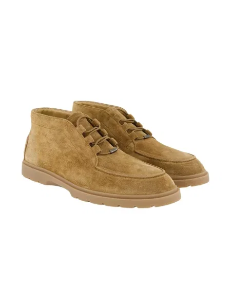 Botki Tod's skórzane brązowe