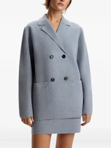 Sacou 12 Storeez tricotate albastru