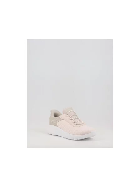 Boty Skechers SLIP-INS: BOBS SPORT SQUAD CHAOS bílé