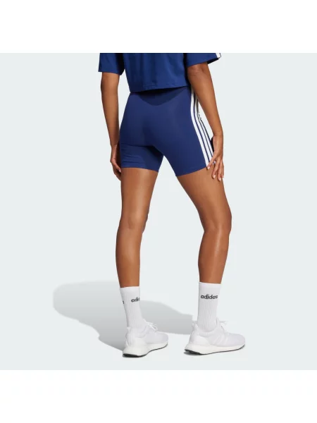 Šortky Essentials High Waisted Biker bílé
