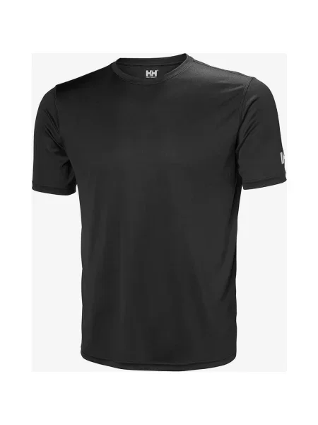 Koszulka Helly Hansen Tech krótki rękaw S czarna