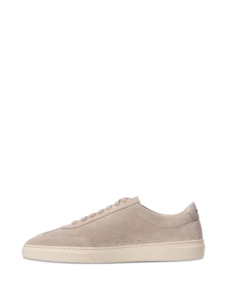 Sneakerși Boss din piele de căprioară