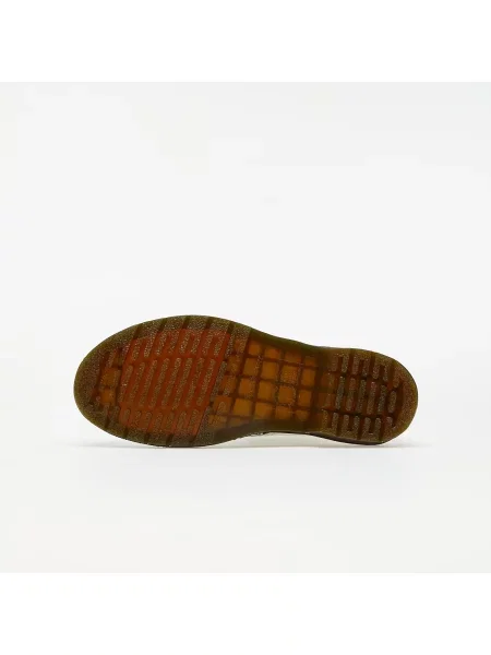 Buty do kostki Dr. Martens sznurowane koronkowe o krotszym kroju białe