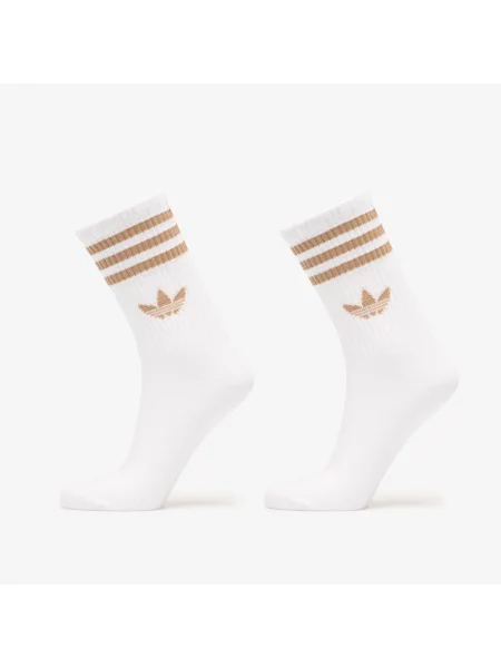 Чорапи Adidas Originals на райета бяло