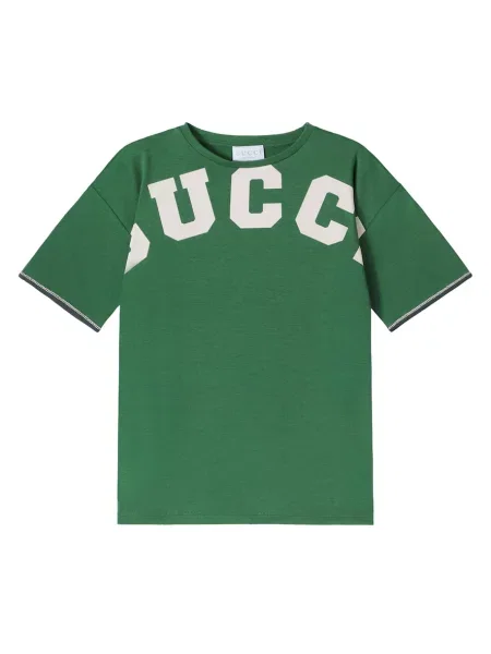 Gyerek póló Gucci zöld