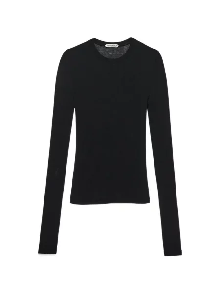 Lung tricou Jw Anderson tricotate negru