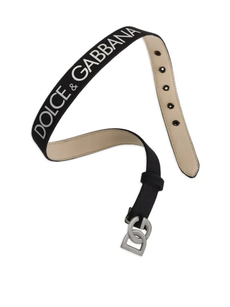 Pasek dziecięcy Dolce And Gabbana czarny
