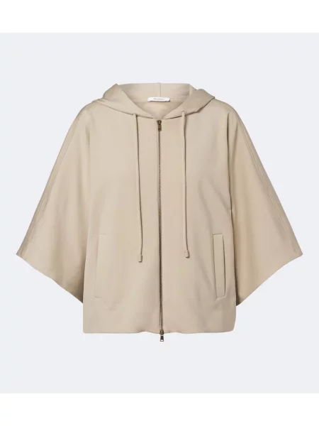 Hanorac cu glugă Max Mara bej