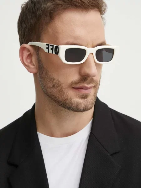 Off-White ochelari de soare femei alb