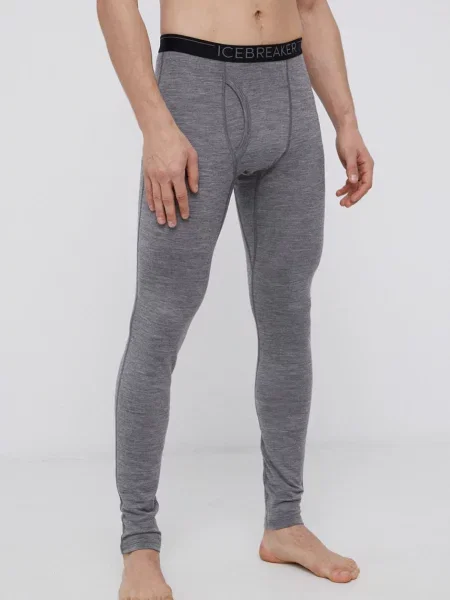 Icebreaker legginsy funkcyjne szary