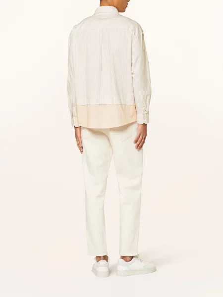 Olymp Koszula Relaxed Fit beige beżowa