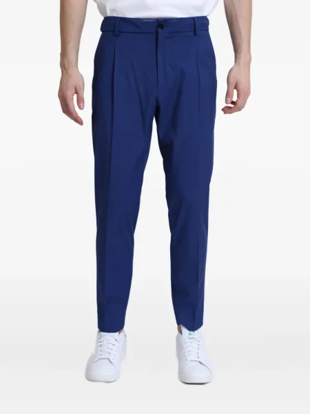 Pantaloni Be Able plisate albastru