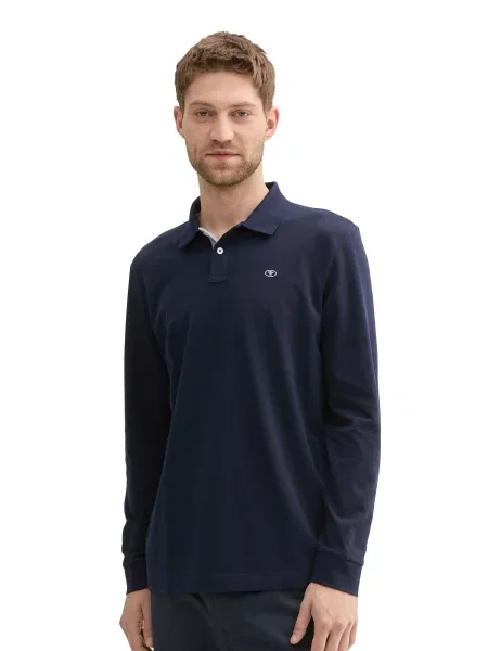 TOM TAILOR Tricou închis albastru