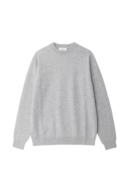 Pulover Lardini cu decolteu rotund gri