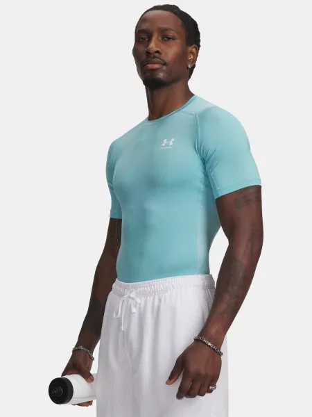 Tricou Under Armour lung turcoaz