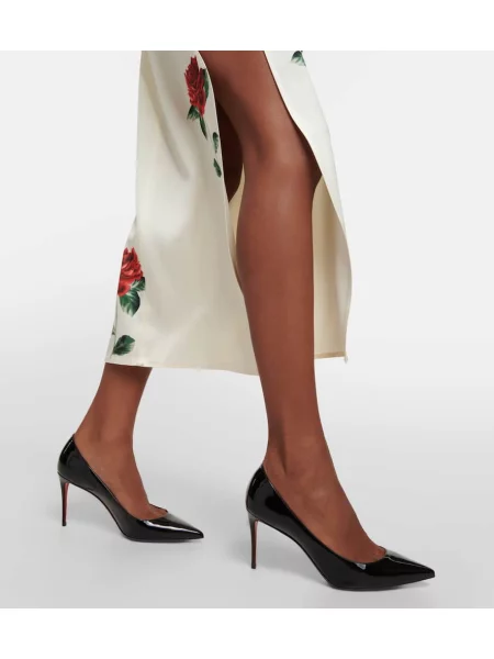 Pantofi cu toc Christian Louboutin din piele de lac