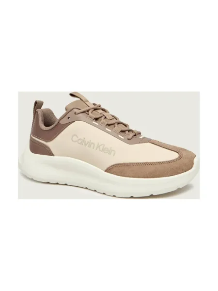 Calvin Klein Sneakers | piele întoarsă bej