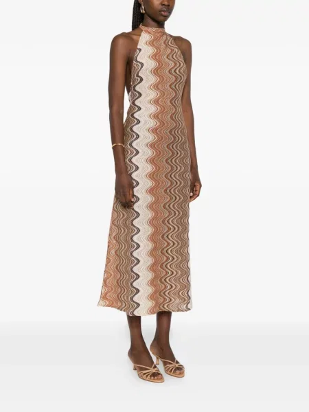 Rochie Mc2 Saint Barth tricotate cu gât halter