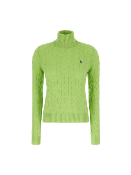 Golf Polo Ralph Lauren wełniany zielony