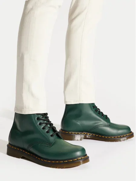 Čižmy Dr. Martens zelená
