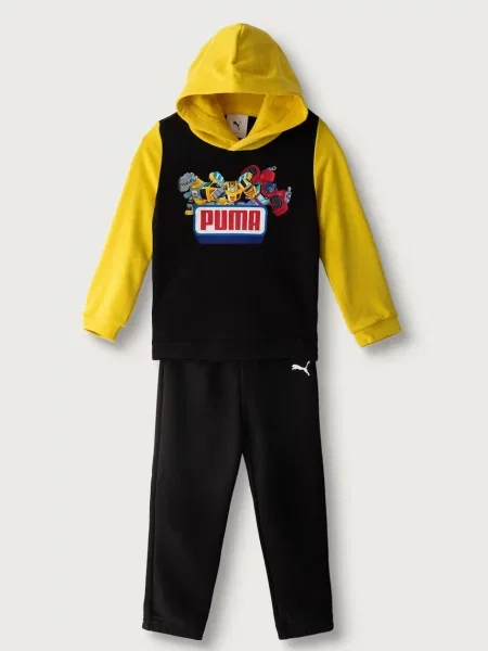 Puma трикотажний комплект дитячий з бавовною X TRANSFORMERS MINICATS Loungewear Set INF