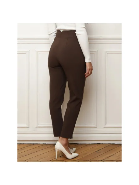 Pantaloni La Modeuse maro
