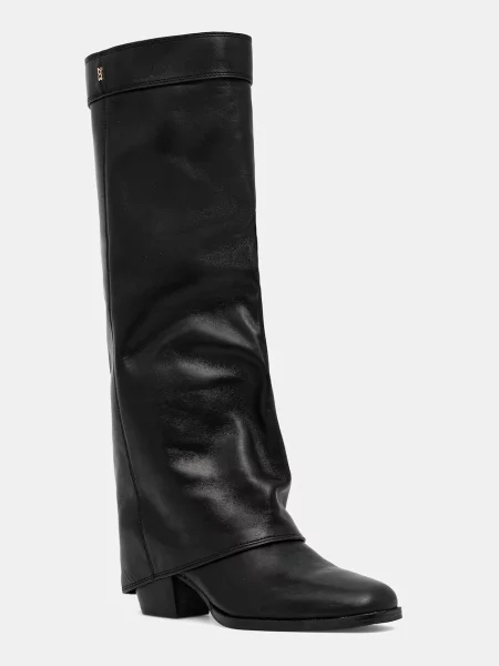 Шкіряні чоботи Nokwol Weather Black Leather блок Weather Black Leather чорний