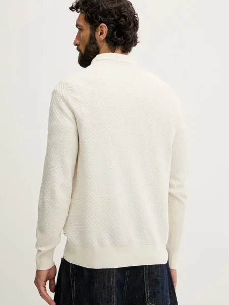 BOSS sweter H-Lofranco beżowy
