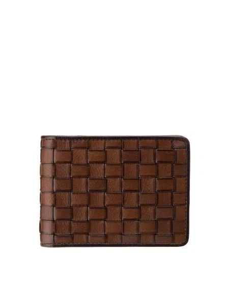 Кожаный кошелек Visconti коричневый