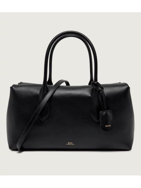 Rucsac Polo Ralph Lauren din piele negru