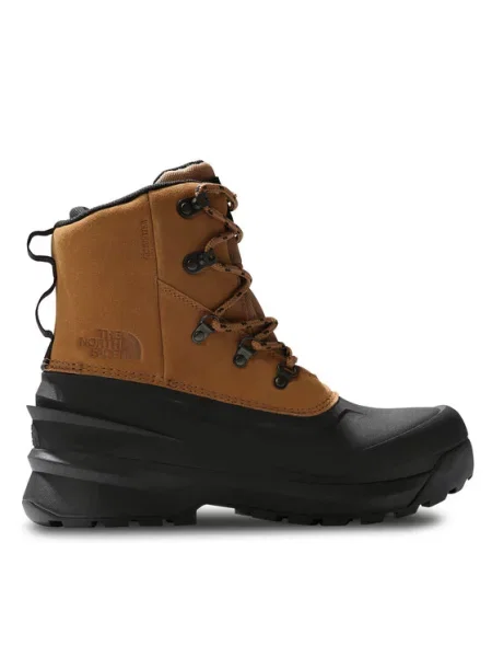 The North Face Μπότες Χιονιού Chilkat V Lace Wp καφέ