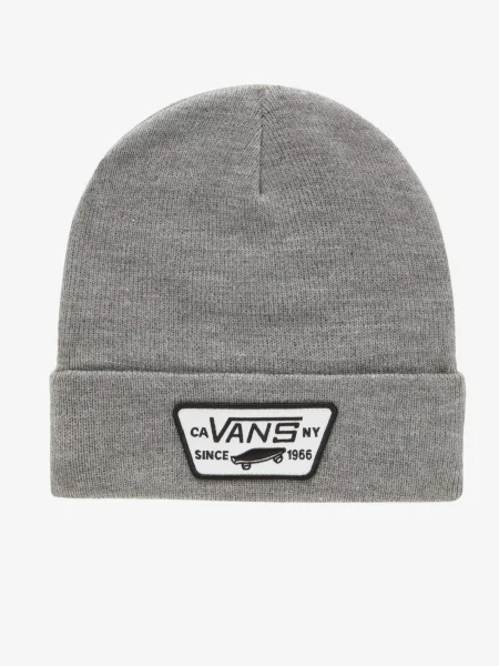 Čiapka Vans Milford Beanie Heather Grey sivá