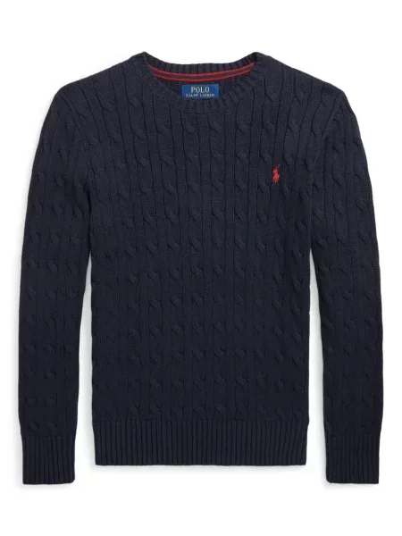 Sweter dziecięcy Polo Ralph Lauren niebieski
