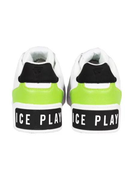 Sneakersy Ice Play skórzane białe