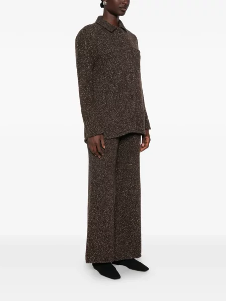 Cardigan Ely Ely tricotate maro